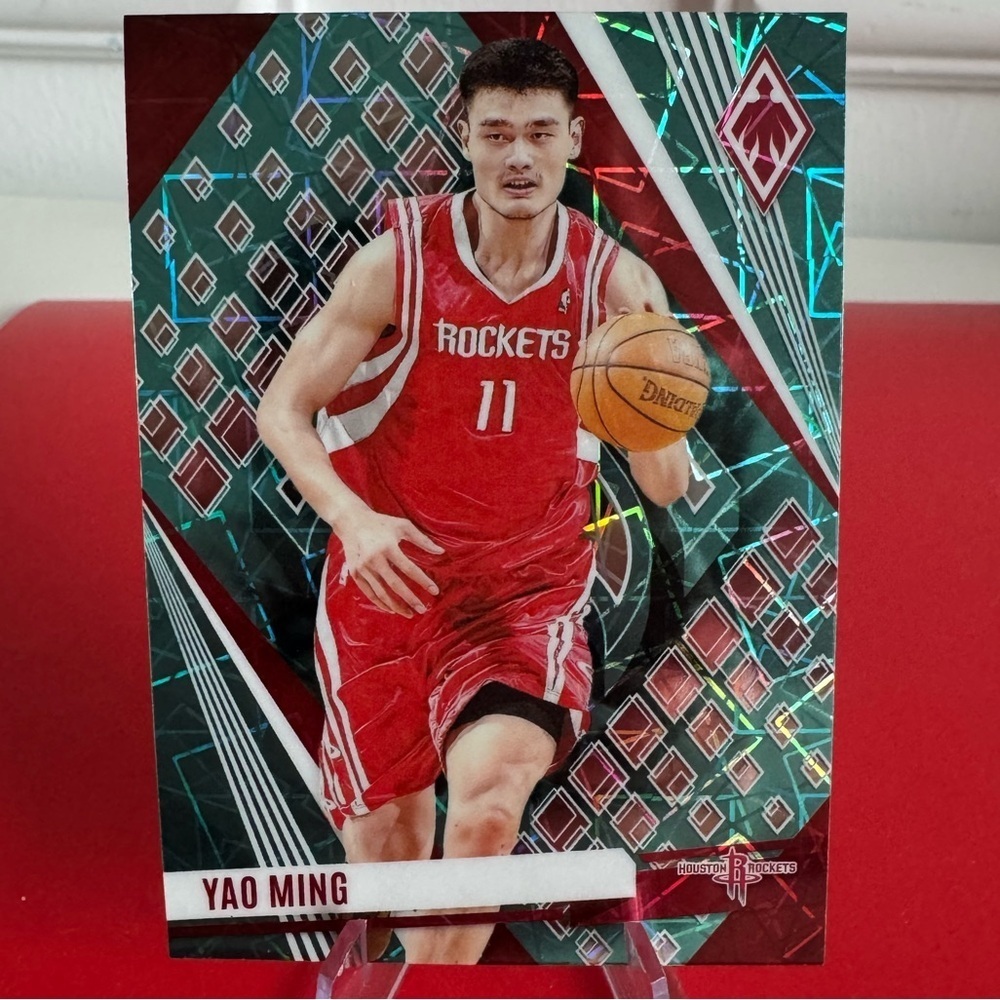 2023-24 Yao Ming Panini Phoenix Laser Hologram. Mint condition…
